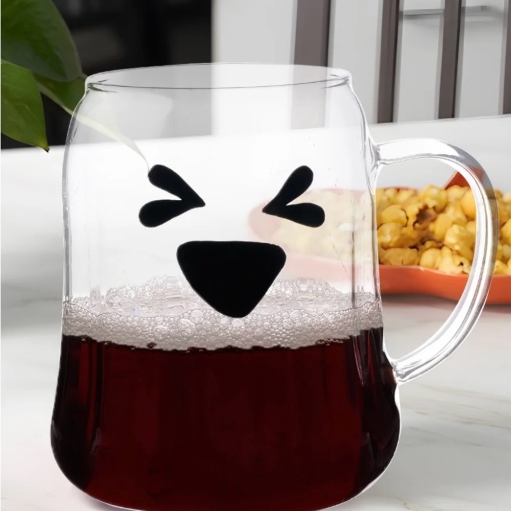 Viral clear coffee glasses💜